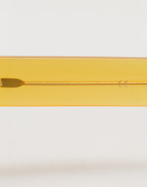 Yellow Acetate Eccentric Sartorial Sunglasses