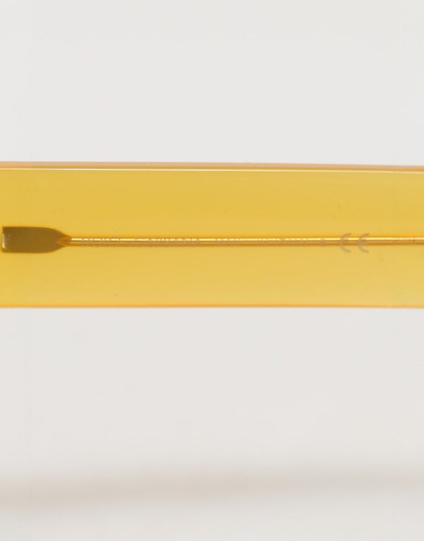 Yellow Acetate Eccentric Sartorial Sunglasses