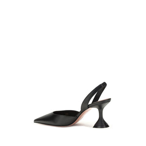 Black Calf Leather Bos Taurus Platform Pumps