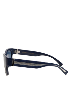Blue Acetate Frame Polarized Lenses Sunglasses