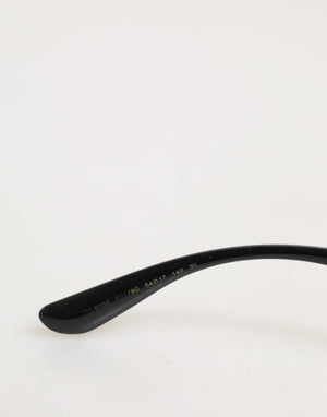 DG6152 Black Sacred HeartDevotion Square Frame Sunglasses
