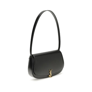 Black Calf Leather Bos Taurus Shoulder Bag
