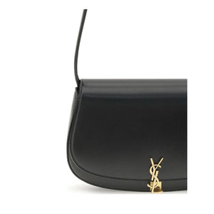 Black Calf Leather Bos Taurus Shoulder Bag