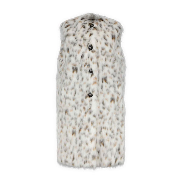 White Marabou Jackets & Coat