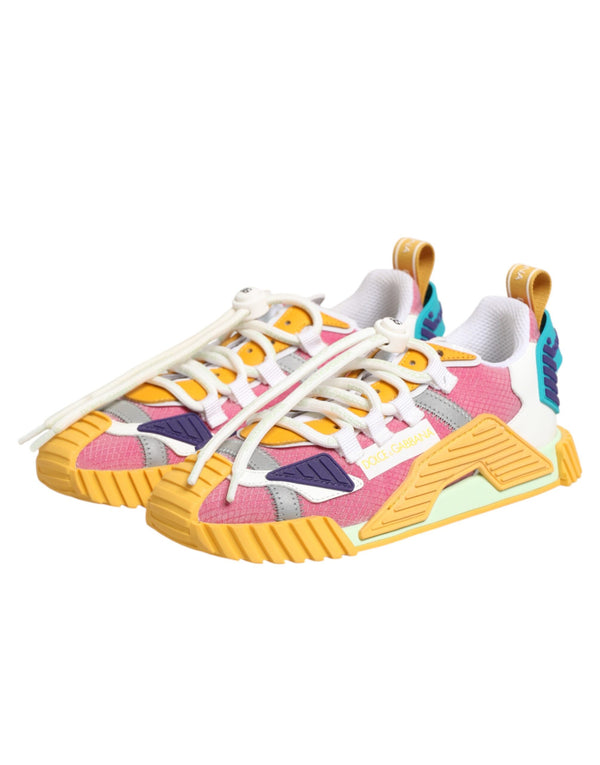Multicolor Nylon NS1 Low Top Sneakers Shoes