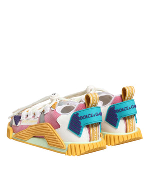 Multicolor Nylon NS1 Low Top Sneakers Shoes