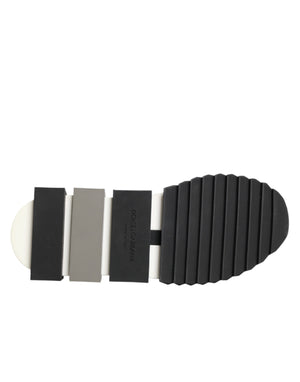 Black Silver Slip On Sorrento Sneakers Shoes