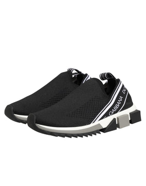 Black Slip On Sorrento Low Top Sneakers Shoes