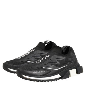 Black SORRENTO Sport Stretch Sneakers Shoes