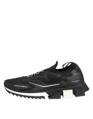 Black SORRENTO Sport Stretch Sneakers Shoes