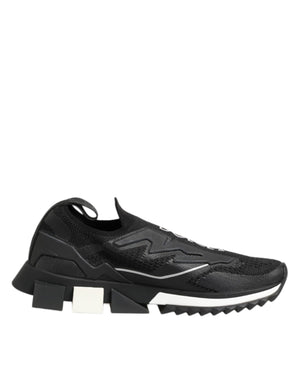 Black SORRENTO Sport Stretch Sneakers Shoes