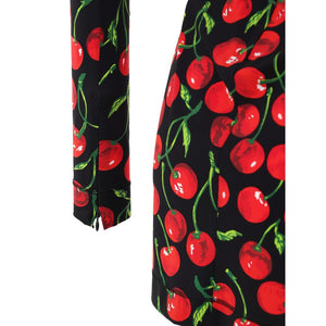 Bicolor Polyamide Short Dress