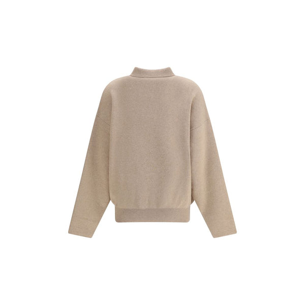 Beige Wool Sweatshirt