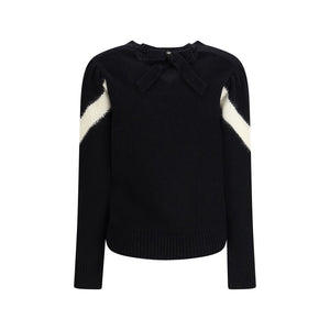 Black Fleece Wool Sweatshirt
