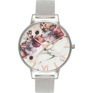 Silver Stainless Steel Dress Watch