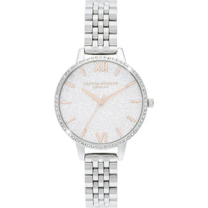 Silver Stainless Steel Dress Watch