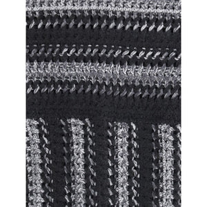 Black Fleece Wool Coat