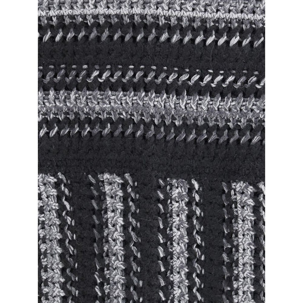 Black Fleece Wool Coat