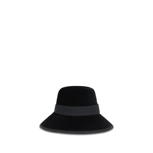 Black Cotton Fedora