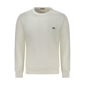 Blue Cotton Men Sweatshirt