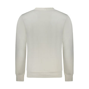 Blue Cotton Men Sweatshirt