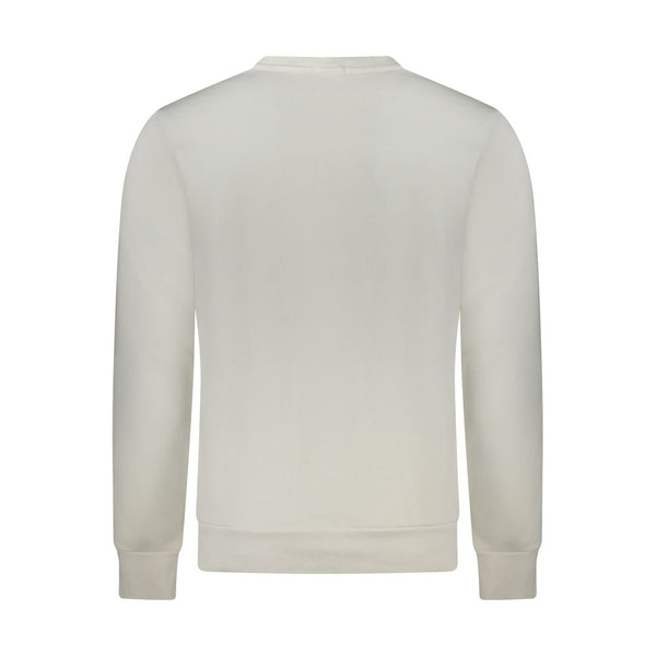 Blue Cotton Men Sweatshirt