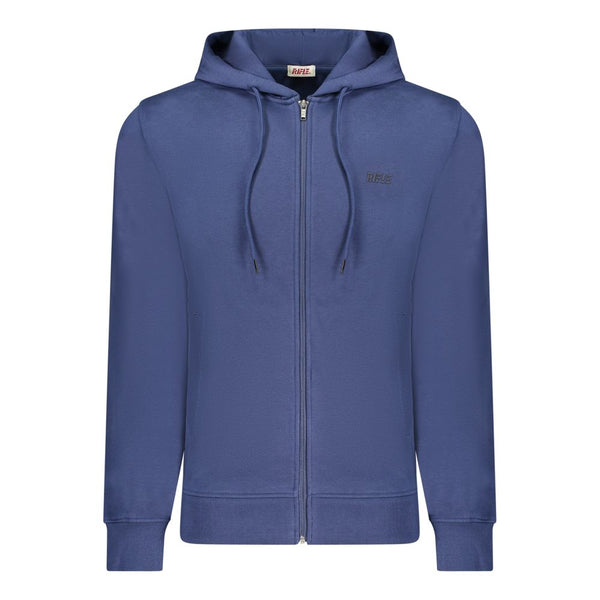 Blue Cotton Men's Hoodie