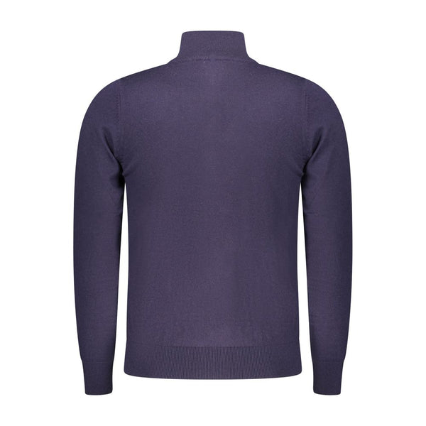 Blu Polyester Men Sweater