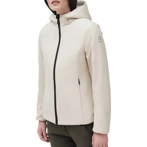 White Polyester Jackets & Coat