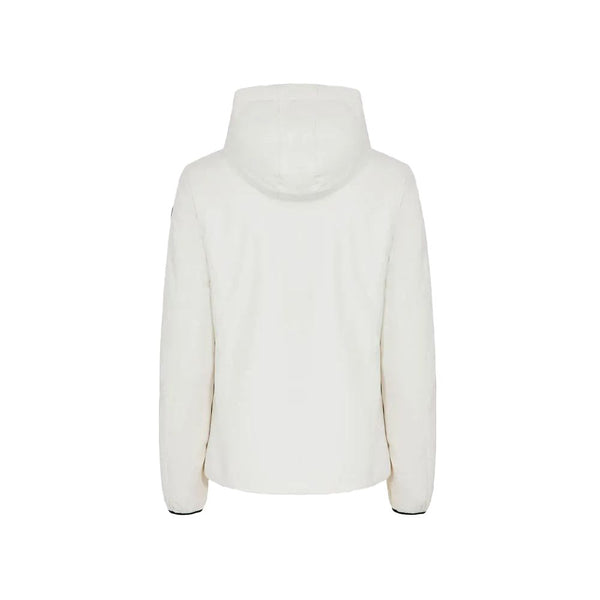 White Polyester Jackets & Coat