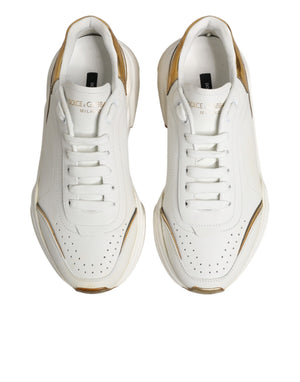 White Gold Daymaster Low Top Sneakers Shoes