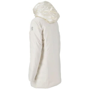 White Polyester Jackets & Coat