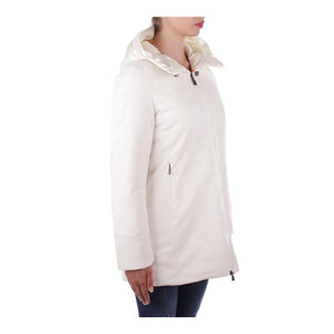 White Polyester Jackets & Coat