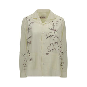 Yellow Cotton Pattern Shirt