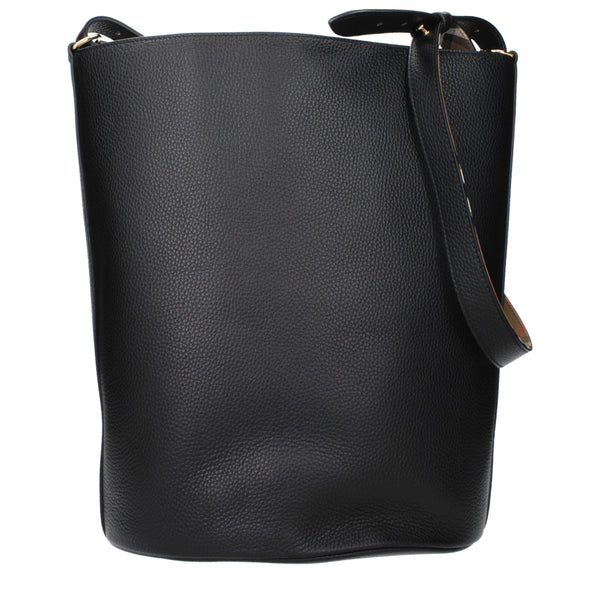 Black Leather Handbag
