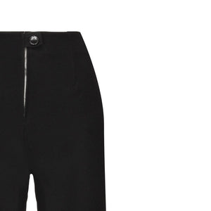 Black Elastane Leggings