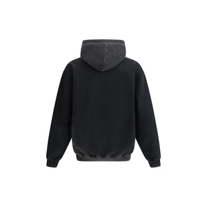Black Cotton Sweatshirt