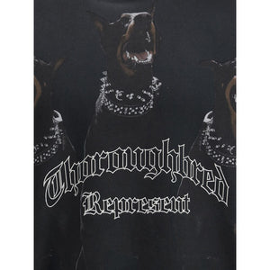 Black Cotton Sweatshirt