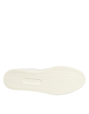 White Heart Embellished Sneakers Shoes