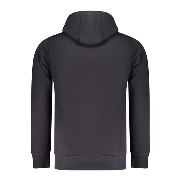 Blue Cotton Men's Hoodie