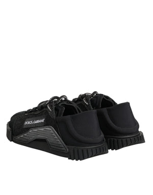 Black Logo Lace Low Top NS1 Sneakers Shoes