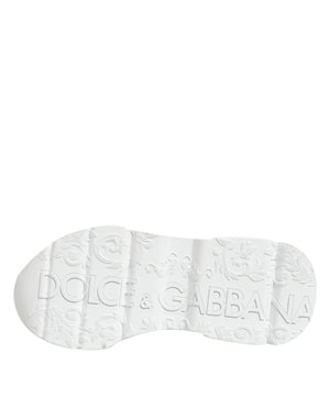 White Leather Daymaster Low Top Sneakers Shoes