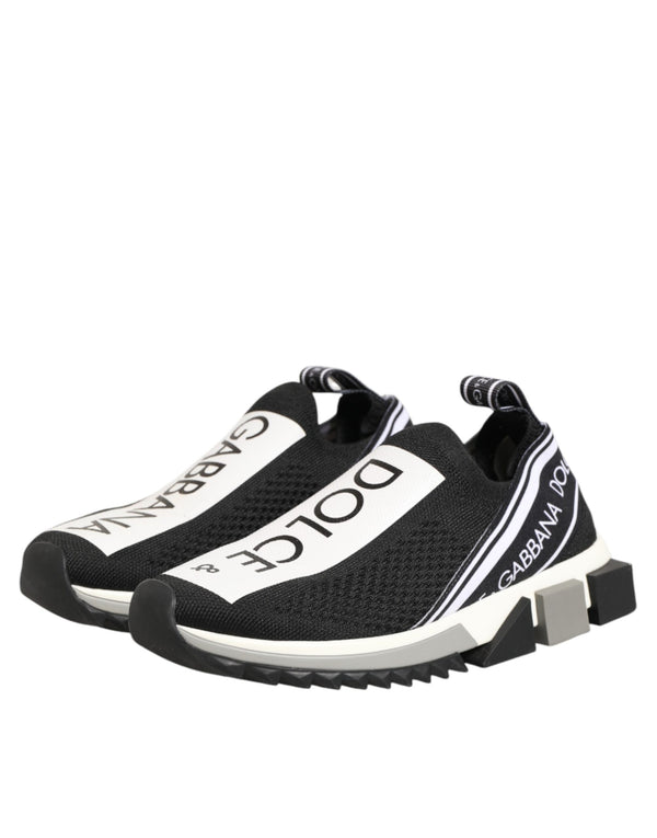 Black Logo Low Top Sorrento Sneakers Shoes