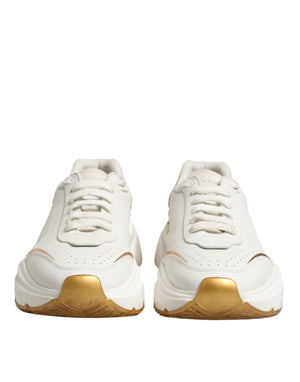 White Gold Daymaster Low Top Sneakers Shoes
