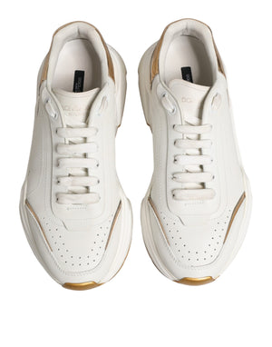 White Gold Daymaster Low Top Sneakers Shoes