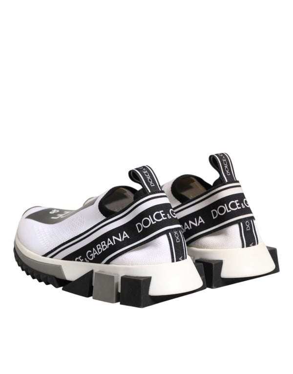 White Logo Low Top Sorrento Sneakers Shoes