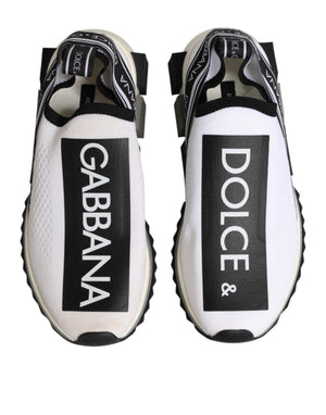 White Logo Low Top Sorrento Sneakers Shoes