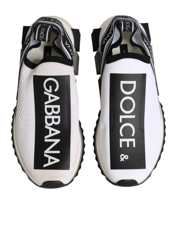 White Logo Low Top Sorrento Sneakers Shoes