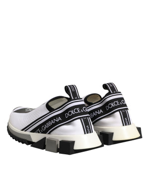 White Logo Low Top Sorrento Sneakers Shoes