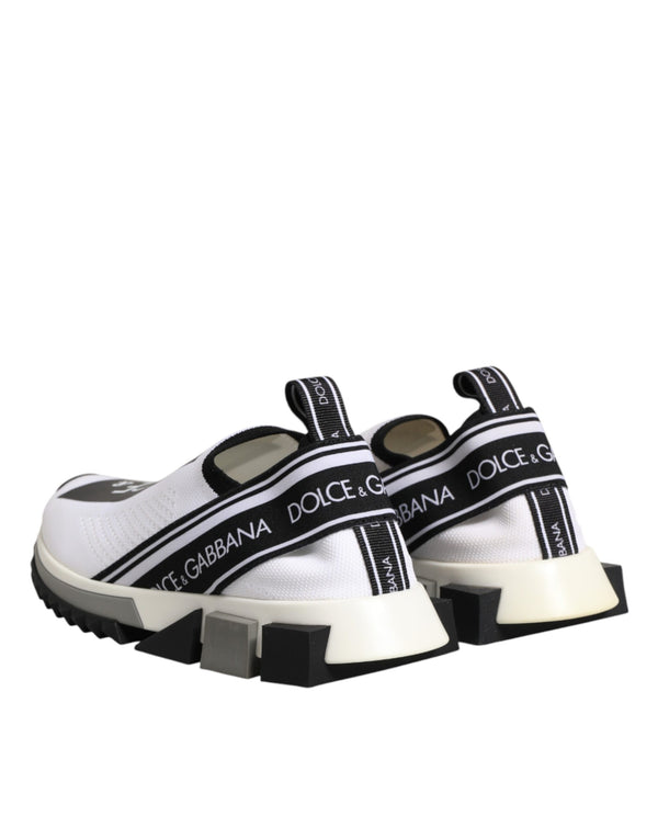 White Logo Low Top Sorrento Sneakers Shoes